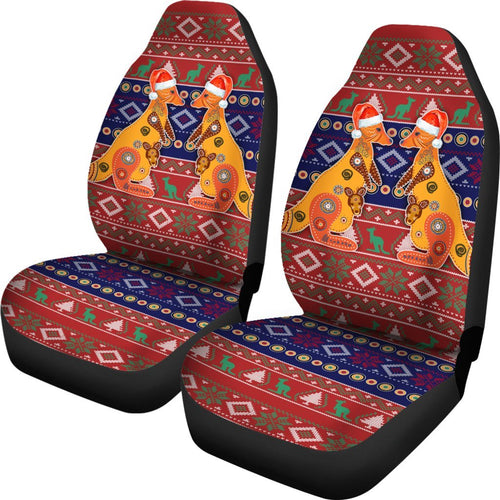christmas-car-seat-cover-mother-kangaroo-in-christmas