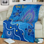 torres-strait-personalised-premium-blanket-dhari-and-turtle