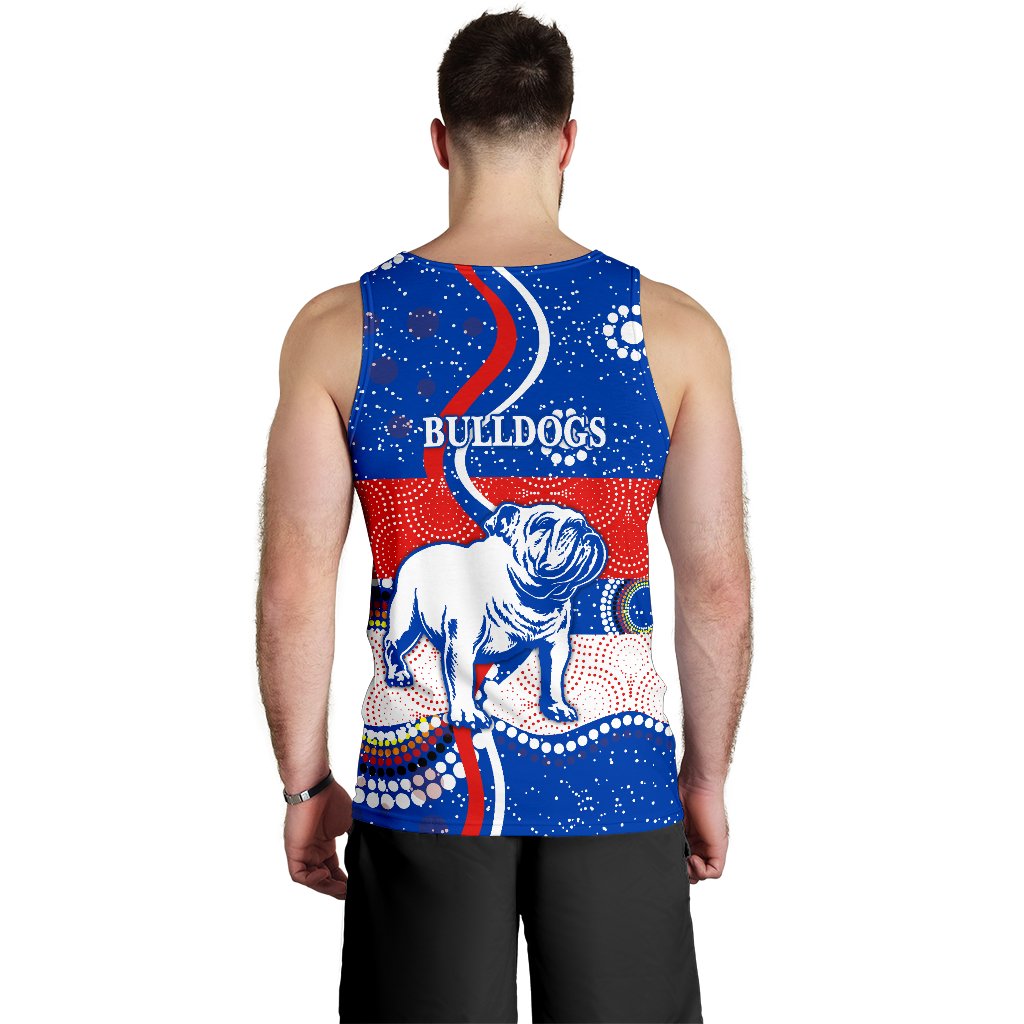 western-mens-tank-top-bulldogs-unique-indigenous