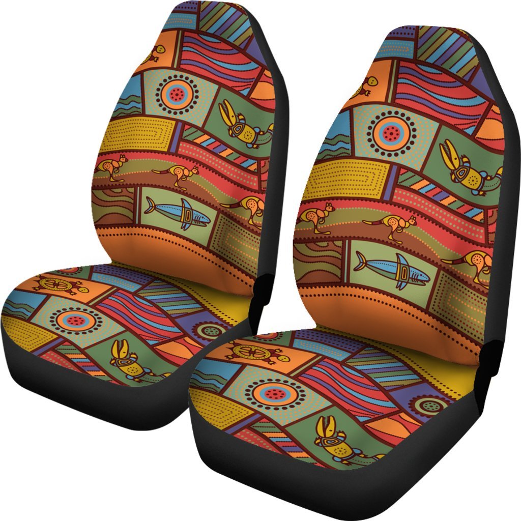 car-seat-covers-aboriginal-art-with-animals