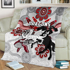 dragons-premium-blanket-st-george-indigenous-white