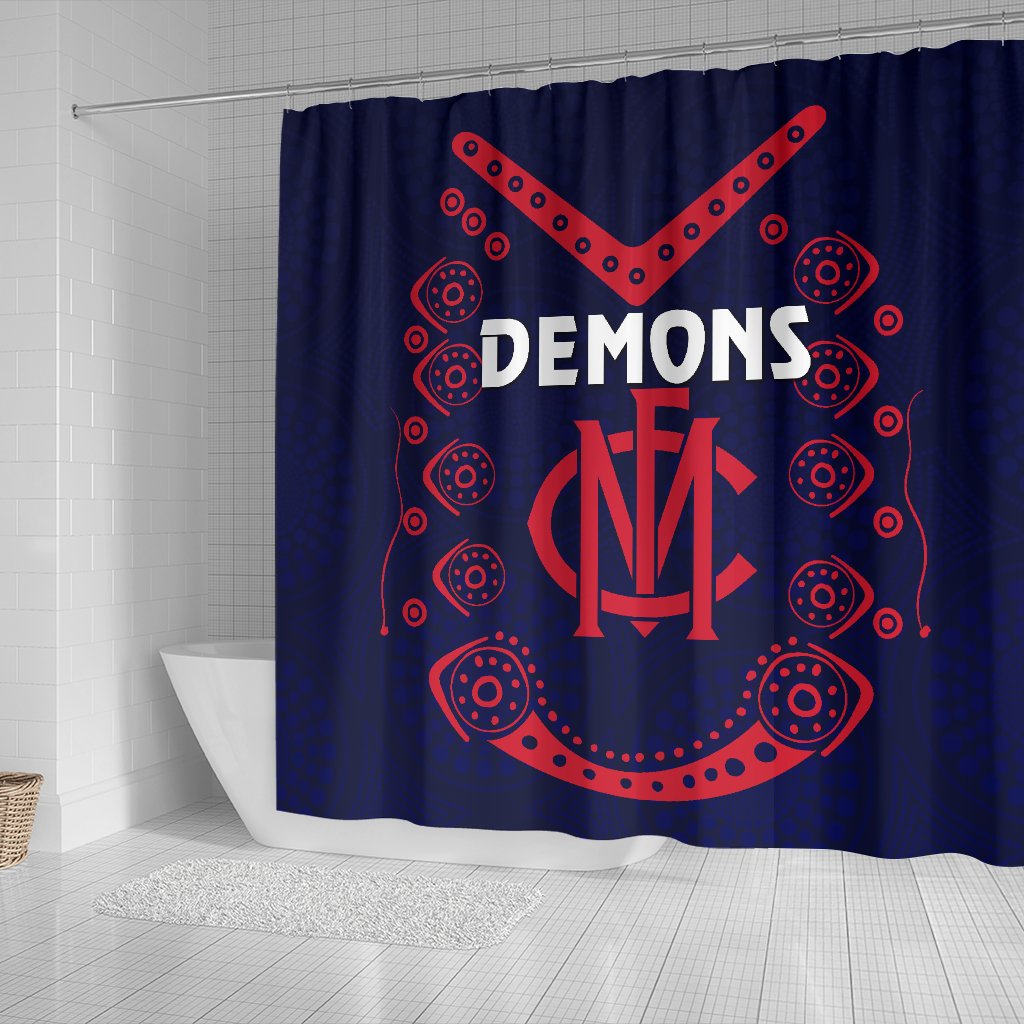 melbourne-demons-indigenous-shower-curtain-football