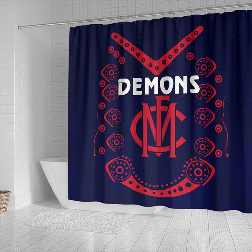 melbourne-demons-indigenous-shower-curtain-football