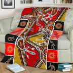 aboriginal-premium-blanket-kangaroo-dot-painting-patterns