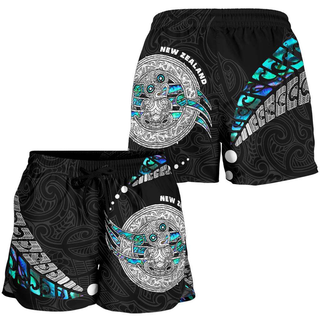 Maori New Zealand All Over Print Women's Shorts Hei Tiki Sport Style - Vibe Hoodie