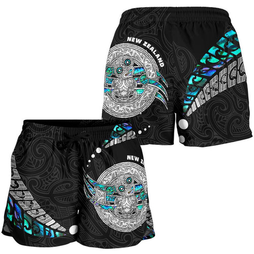 Maori New Zealand All Over Print Women's Shorts Hei Tiki Sport Style - Vibe Hoodie