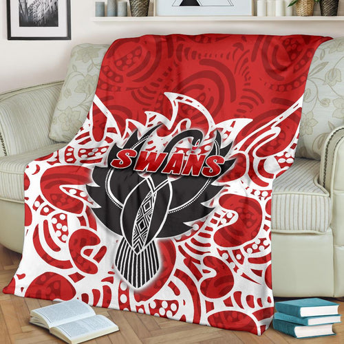 sydney-premium-blanket-simple-indigenous-swans