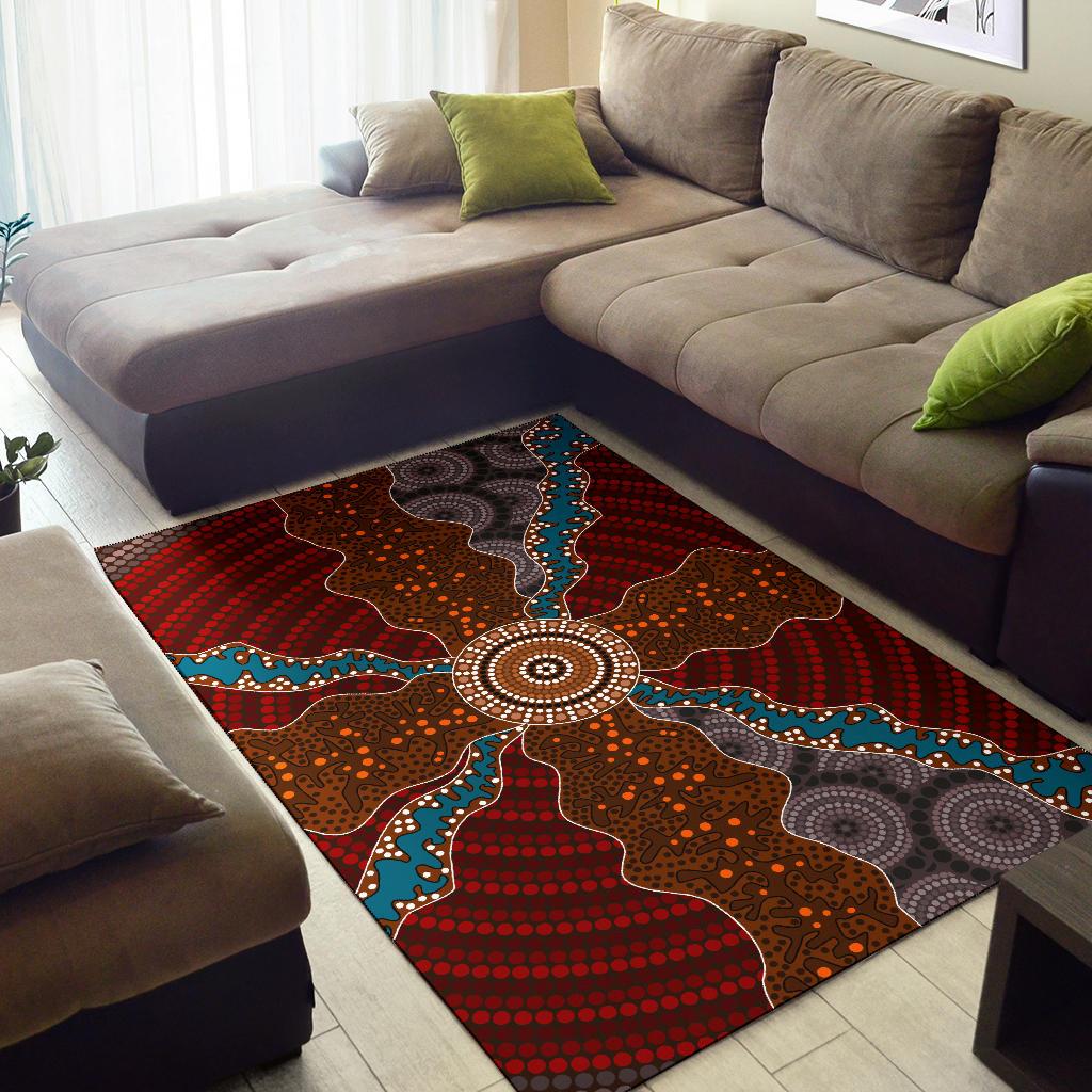 area-rug-aboriginal-dot-painting-rug-ver06
