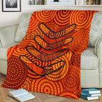 aboriginal-premium-blanket-aboriginal-boomerangs-and-dot-circle