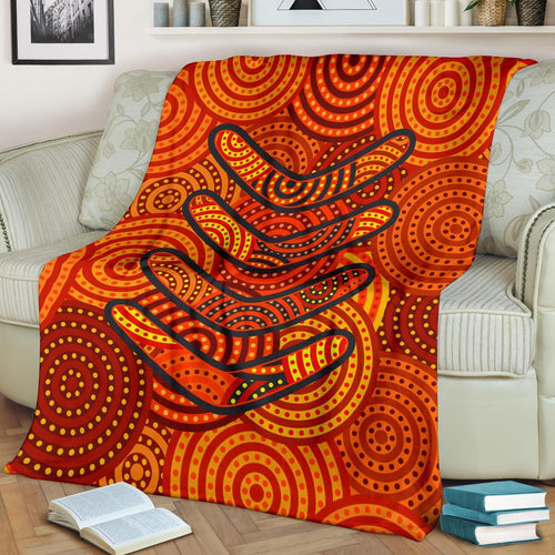 aboriginal-premium-blanket-aboriginal-boomerangs-and-dot-circle