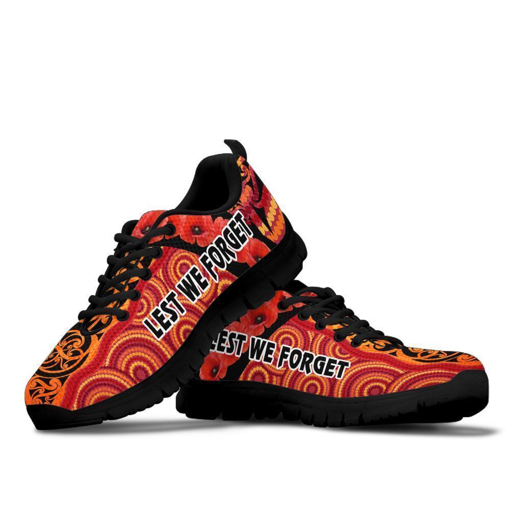 anzac-lest-we-forget-poppy-sneakers-new-zealand-maori-silver-fern-australia-aboriginal