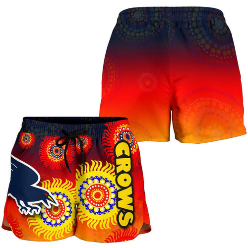 Adelaide Crows Special Style All Over Print Women's Shorts - Vibe Hoodie