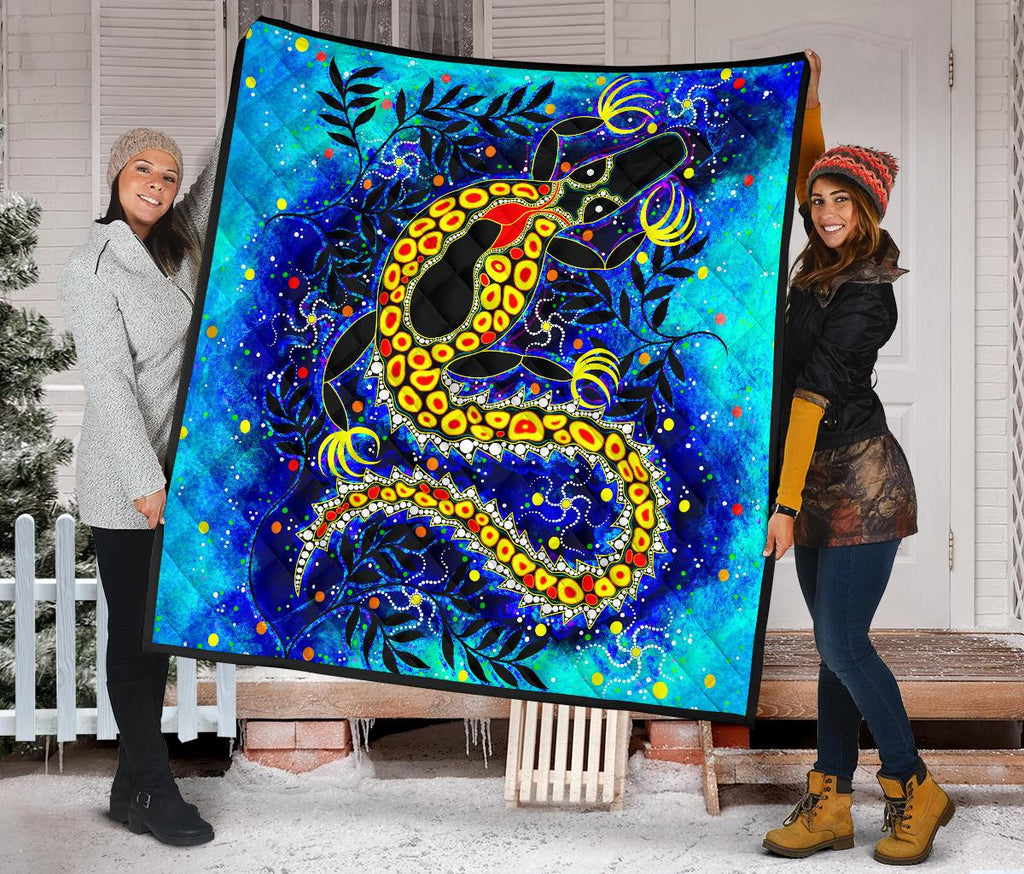 aboriginal-premium-quilt-indigenous-crocodile