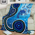 aboriginal-premium-blanket-dolphin-and-aboriginal-dot-patterns