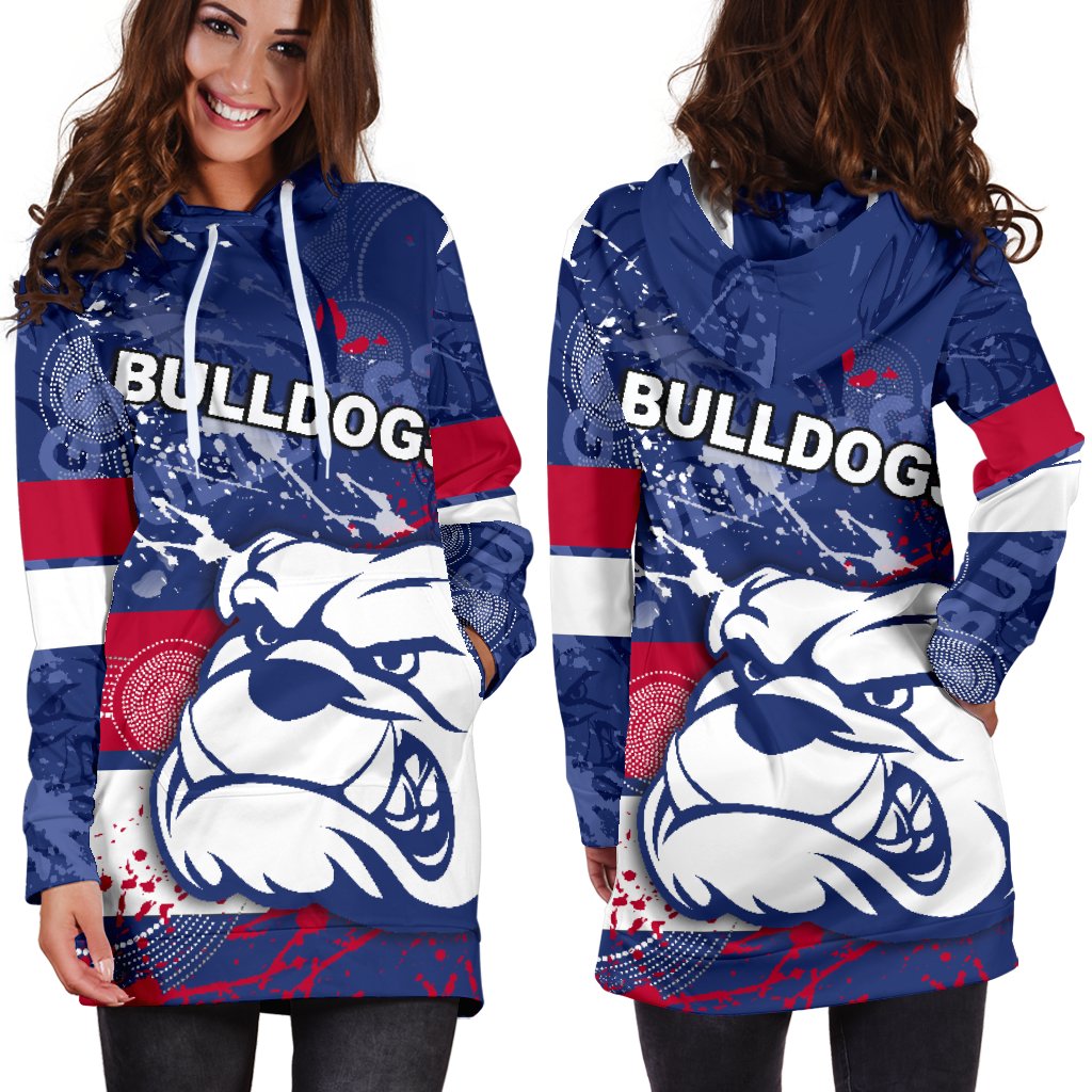 western-bulldogs-hoodie-dress