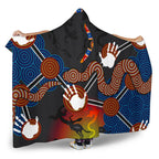 aboriginal-hooded-blanket-australian-boomerang-and-snake-indigenous-art