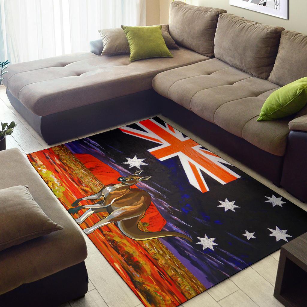 area-rug-kangaroo-rug-aus-flag-uluru-landscape-art