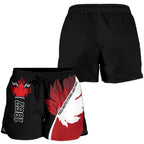 Canada Strong And Free Women'S Shorts - Vibe Hoodie