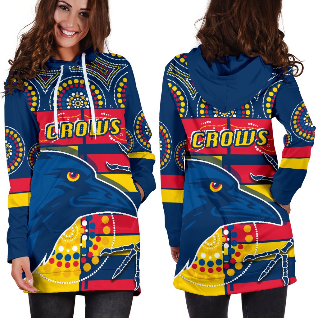adelaide-women-hoodie-dress-indigenous-crows