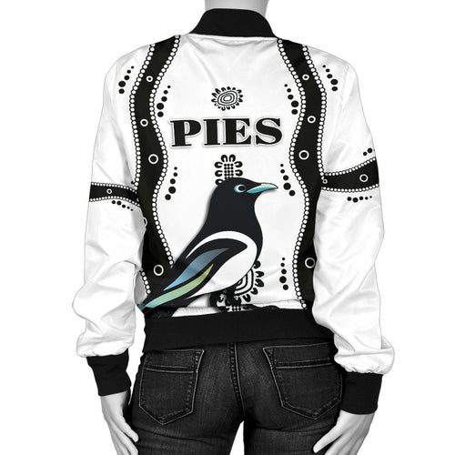 collingwood-women-bomber-jacket-pies-indigenous-white