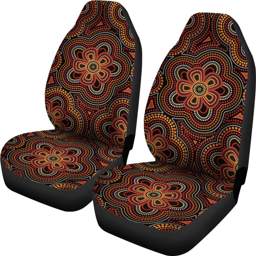 aboriginal-car-seat-covers-aboriginal-dot-painting-flowers-style-ver02