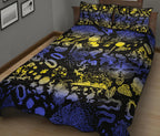aboriginal-quilt-cover-set-australian-animals-patterns-golden-wattle