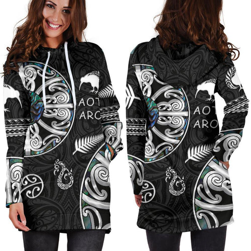 new-zealand-aotearoa-women-hoodie-dress-maori-mangopare-paua-shell