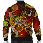 aboriginal-mens-bomber-jacket-kangaroo-and-lizard-dot-painting-art