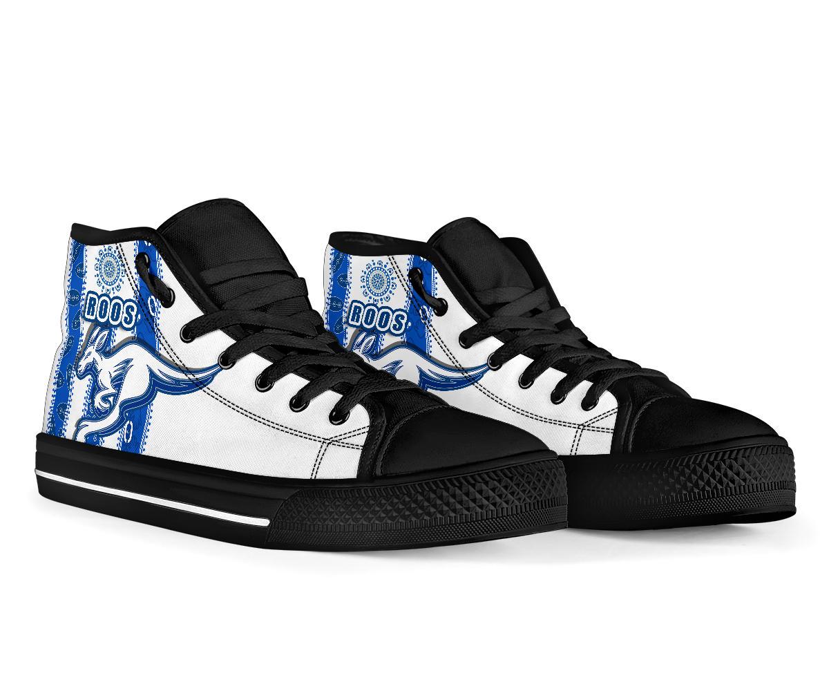 melbourne-kangaroos-high-top-shoe-indigenous-north-roos-white