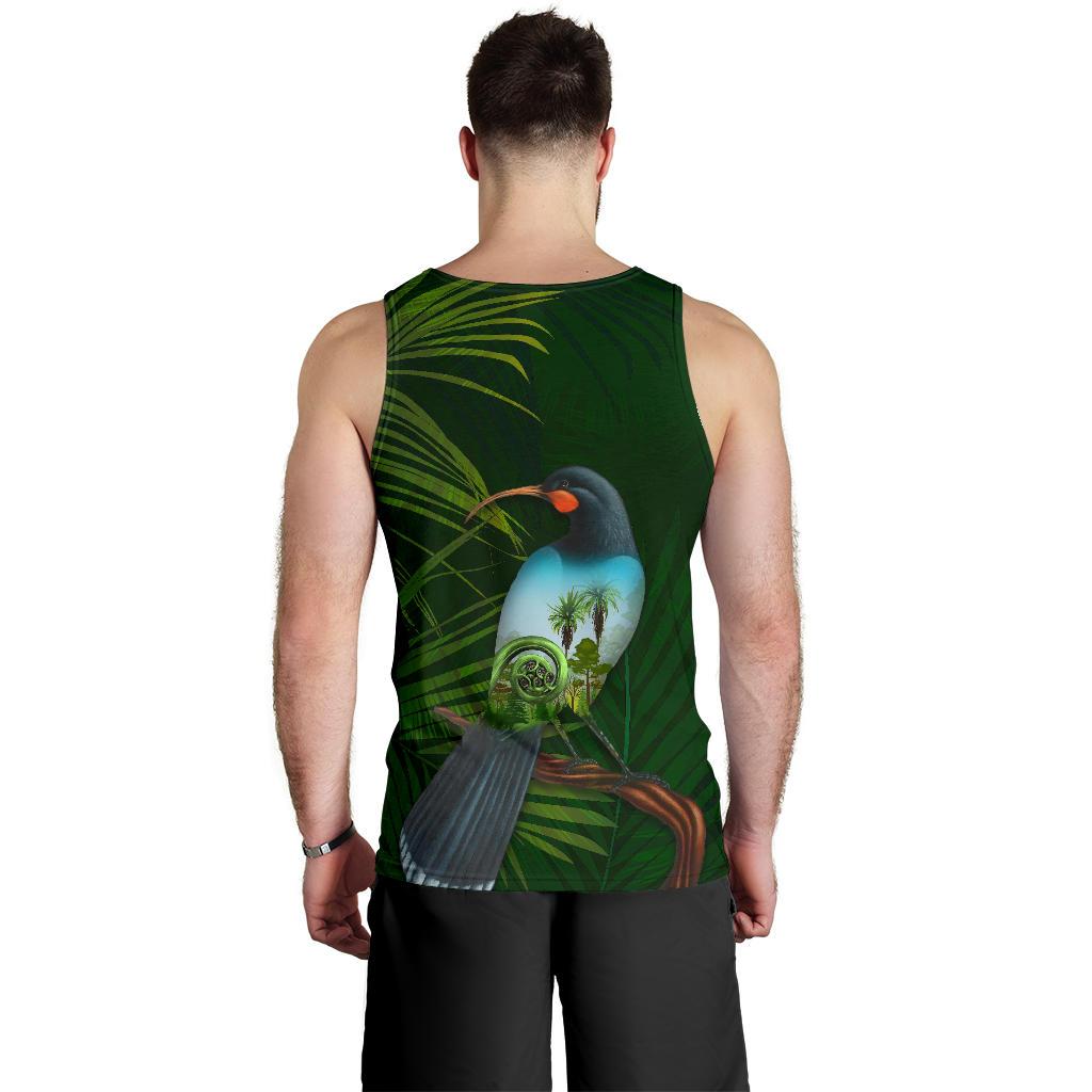 huia-bird-new-zealand-mens-tank-top