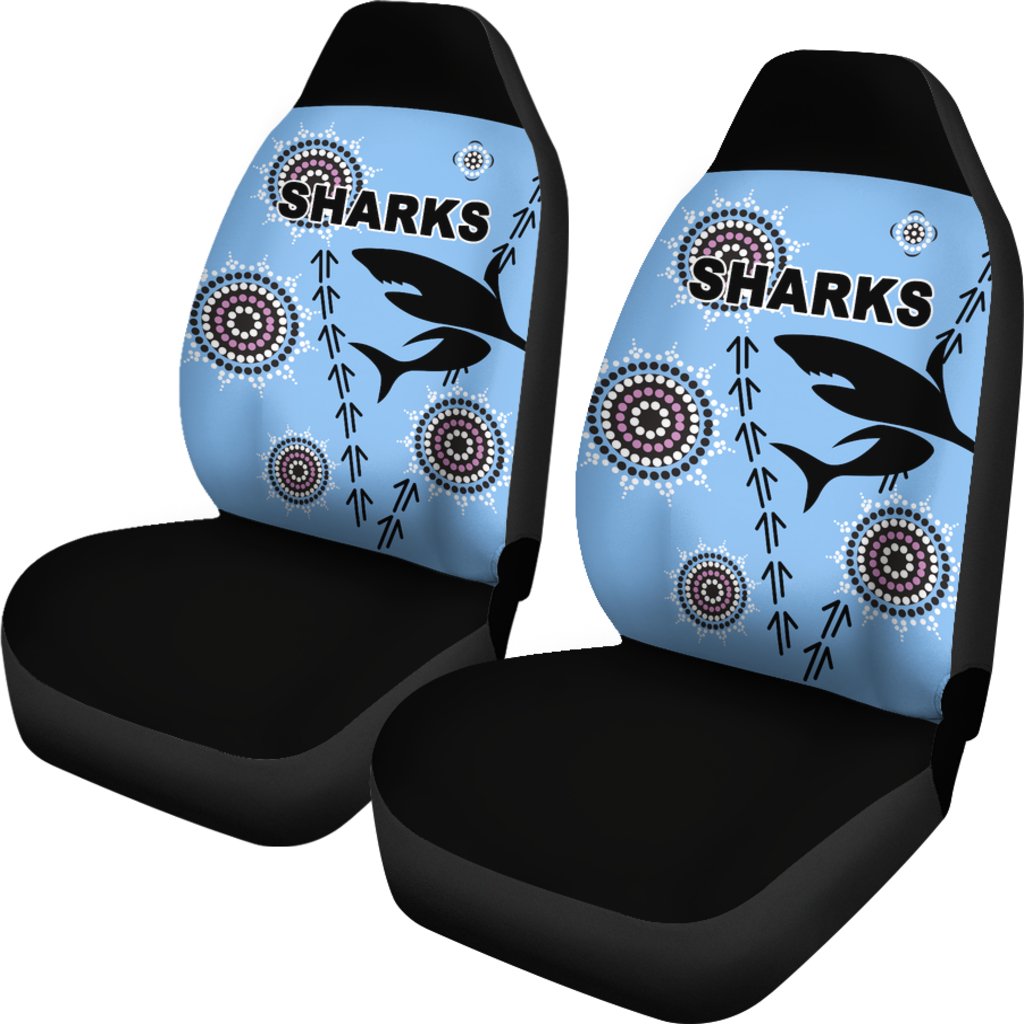 cronulla-car-seat-covers-sharks-simple-indigenous-blue