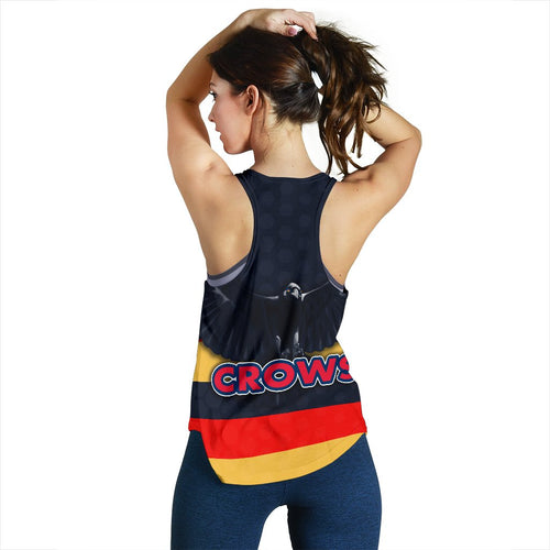 Adelaide Women Racerback Tank Original Crows - Vibe Hoodie