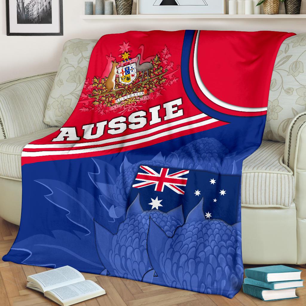 premium-blanket-aus-flag-and-coat-of-arms-blanket-waratah-flowers