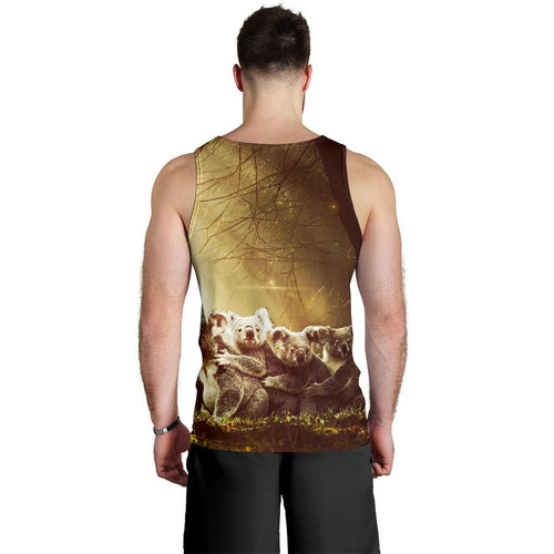 mens-tank-top-koala-family-landscape-art
