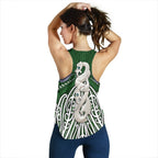 Maori Moko Tattoo Racerback Tank, Manaia Pounamu - Vibe Hoodie