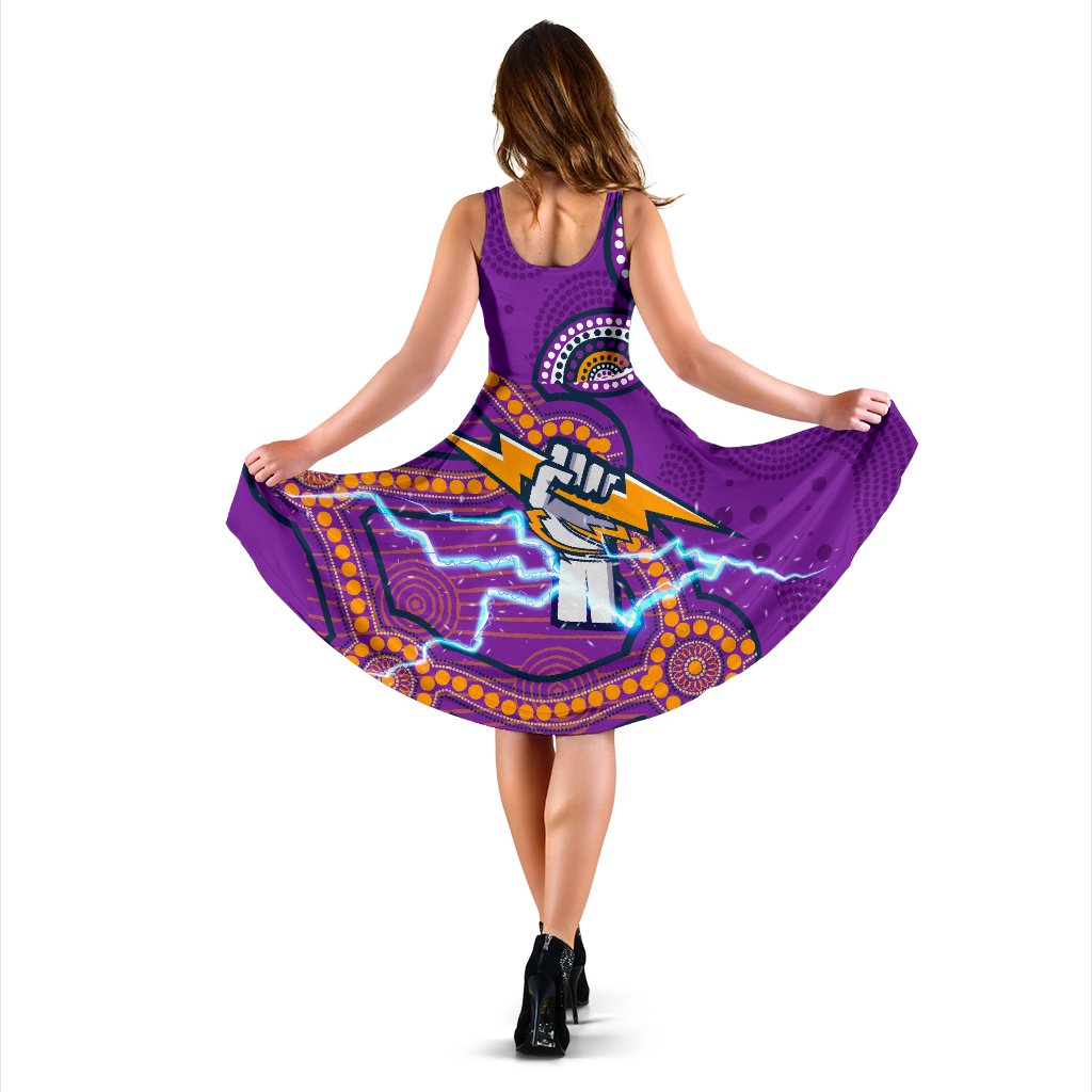 Storm Women Dress Melbourne Indigenous Thunder - Vibe Hoodie