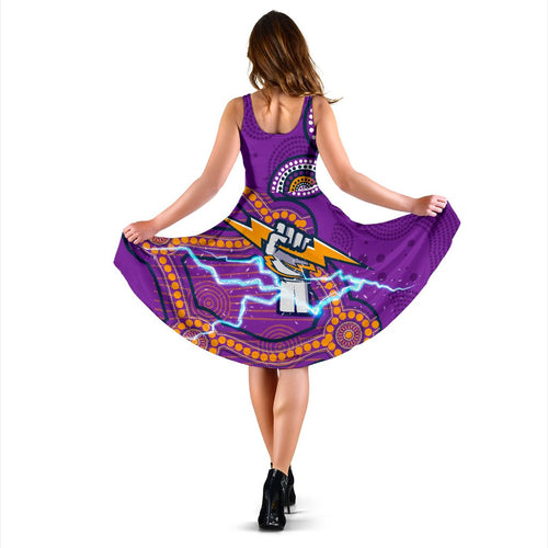 Storm Women Dress Melbourne Indigenous Thunder - Vibe Hoodie