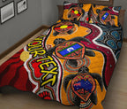 custom-1saustralia-quilt-bed-set-australia-aboriginal-dots-with-turtle-and-naidoc-flags