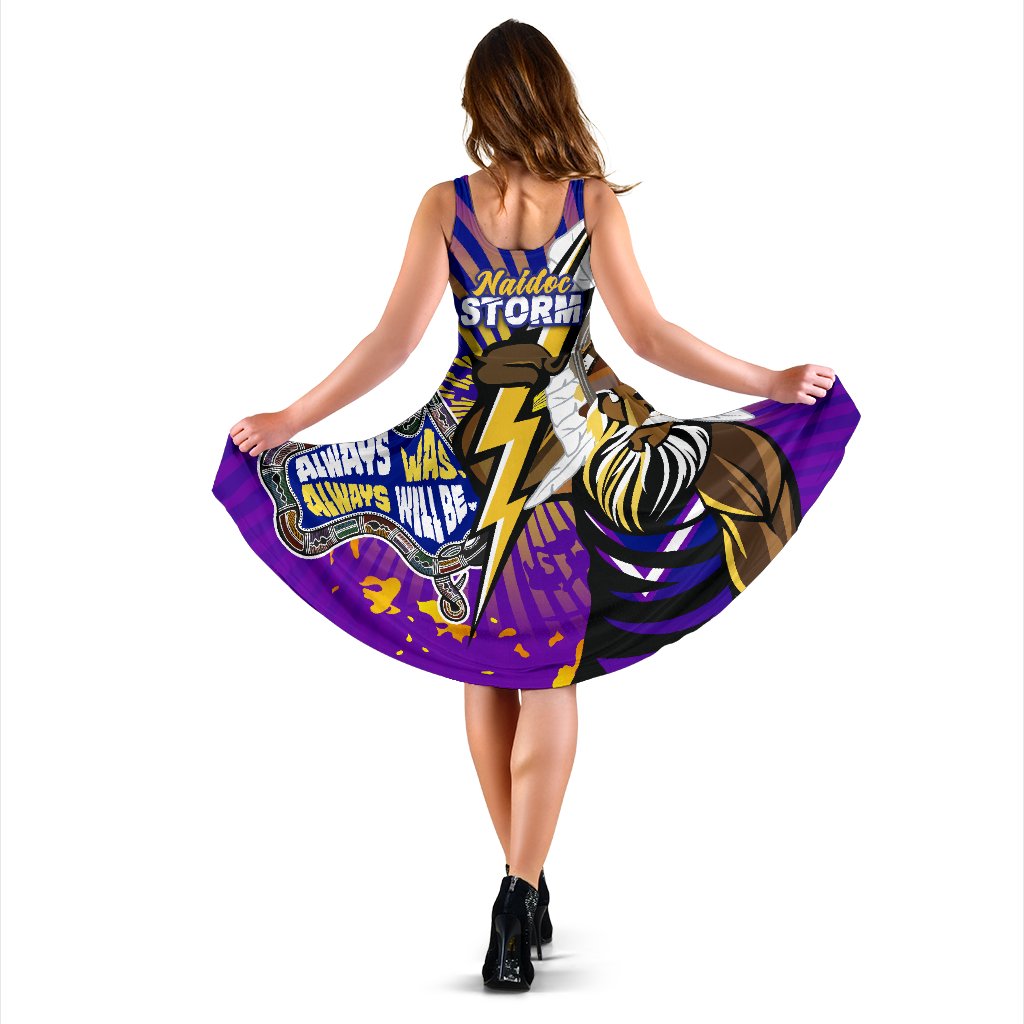 Storm Naidoc Week Women's Dress Indigenous Style - Vibe Hoodie