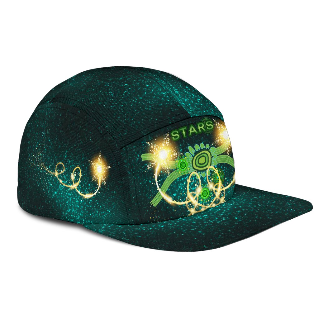 melbourne-5-panel-hat-stars-indigenous