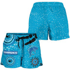 Cronulla Sharks Women Shorts Indigenous Country Style - Vibe Hoodie