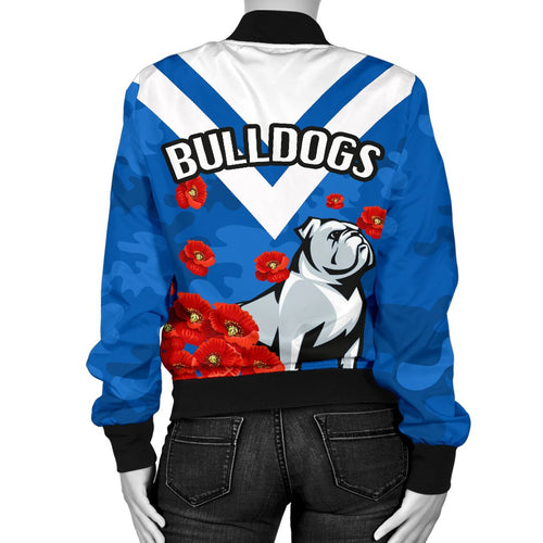 bulldogs-women-bomber-jacket-poppy-flowers