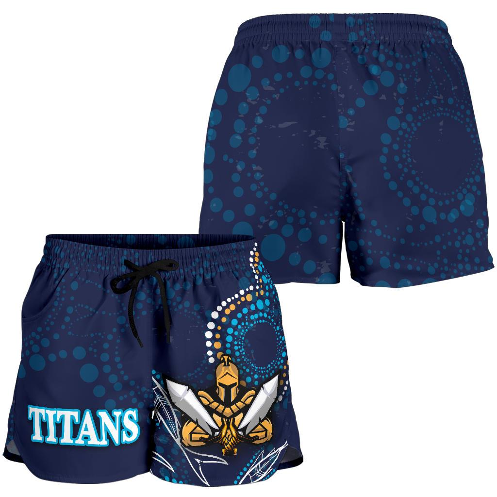Gold Coast Women Shorts Titans Gladiator Indigenous - Vibe Hoodie