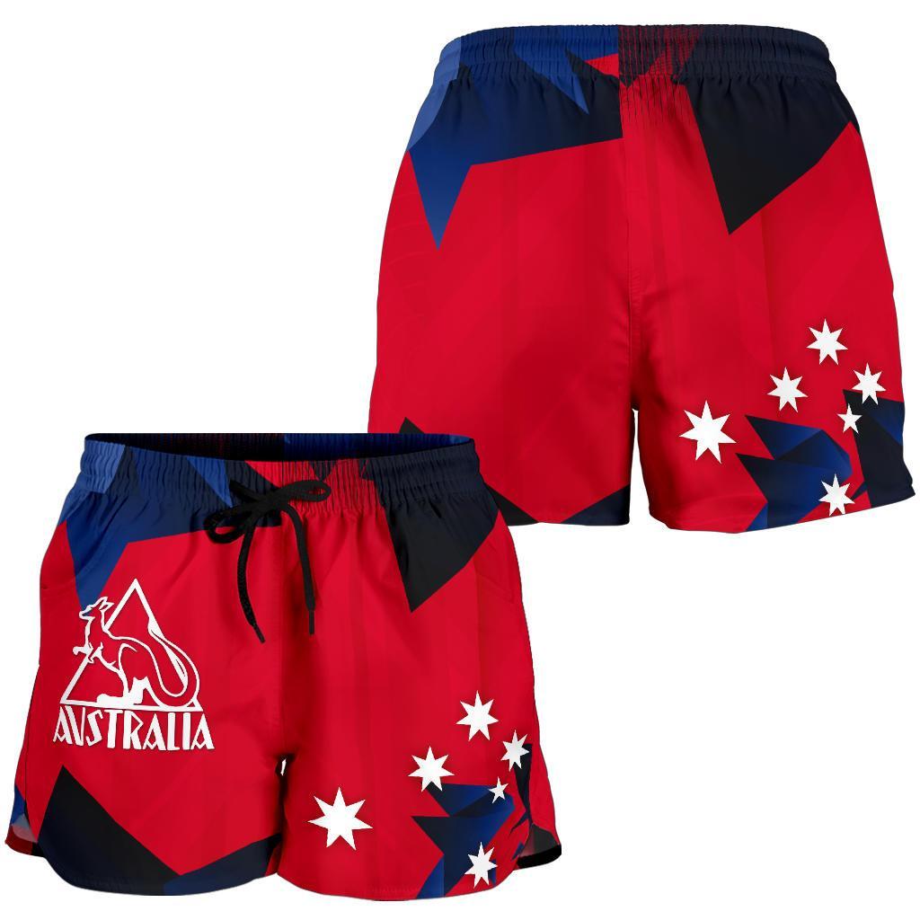 Short - Kangaroo Symbol Short Southern Cross Australia - Women - Vibe Hoodie