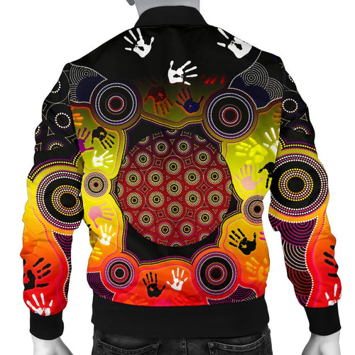 custom-aboriginal-mens-bomber-jacket-indigenous-circle-dot-painting-hand-art