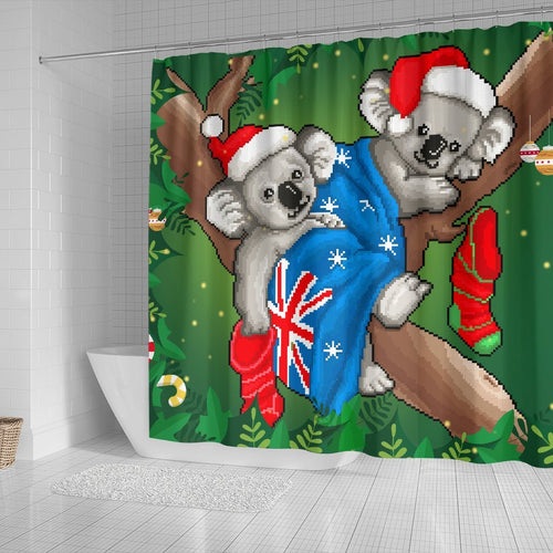 christmas-shower-curtain-australia-flag-with-koala-ugly-christmas