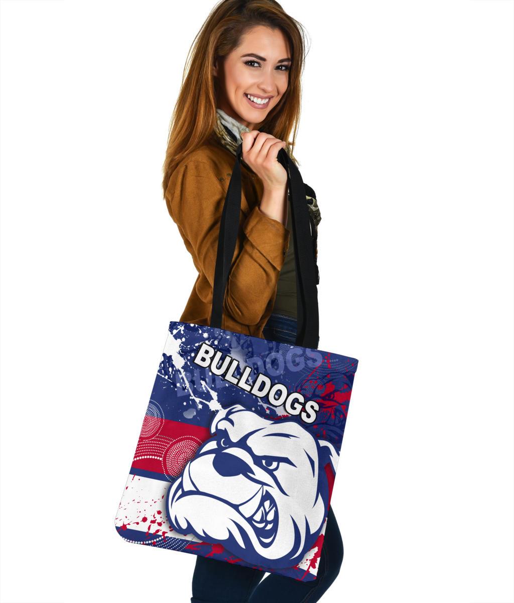 western-bulldogs-tote-bag
