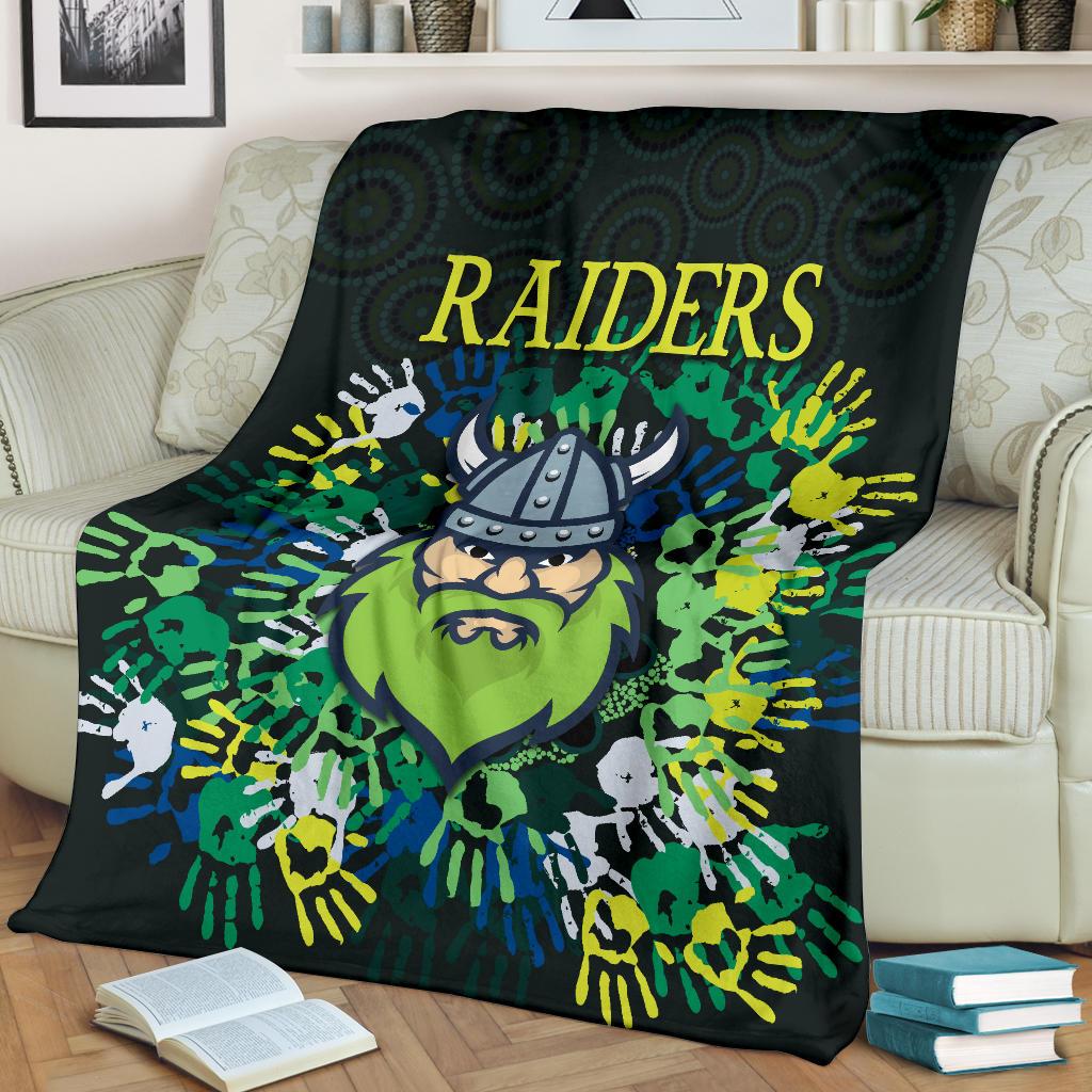 canberra-premium-blanket-raiders-viking-simple-indigenous