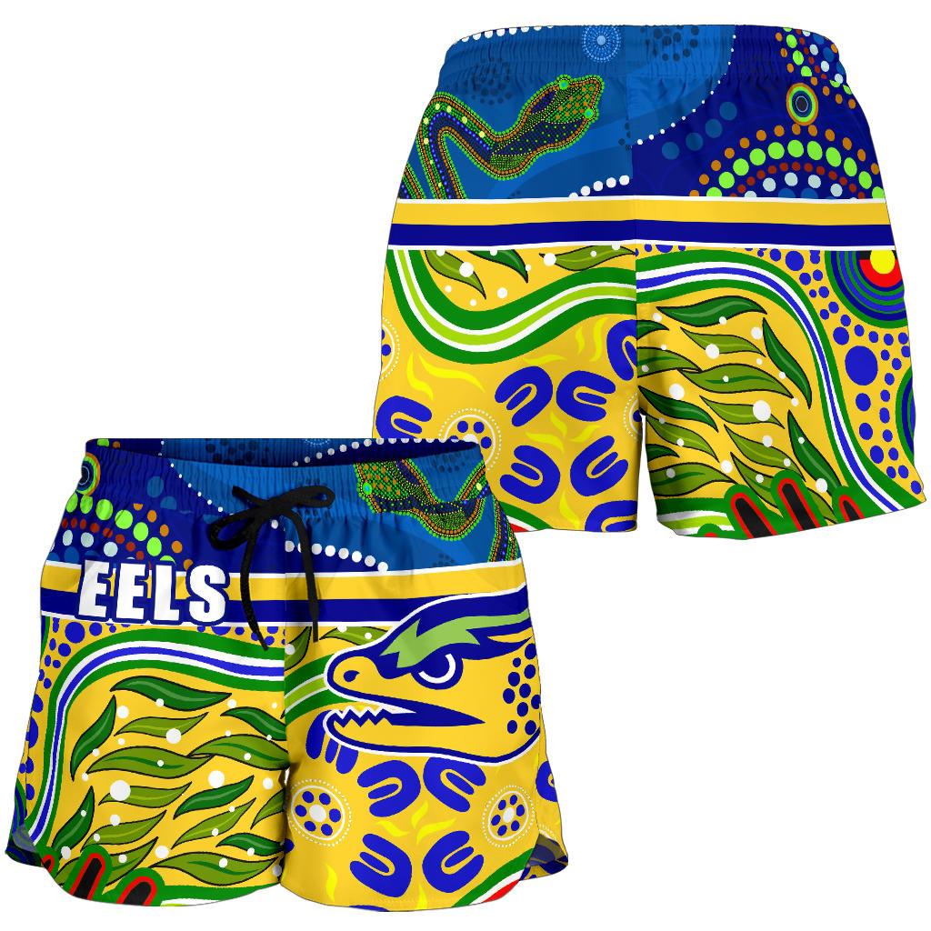 Eels Naidoc Special Women Shorts - Vibe Hoodie