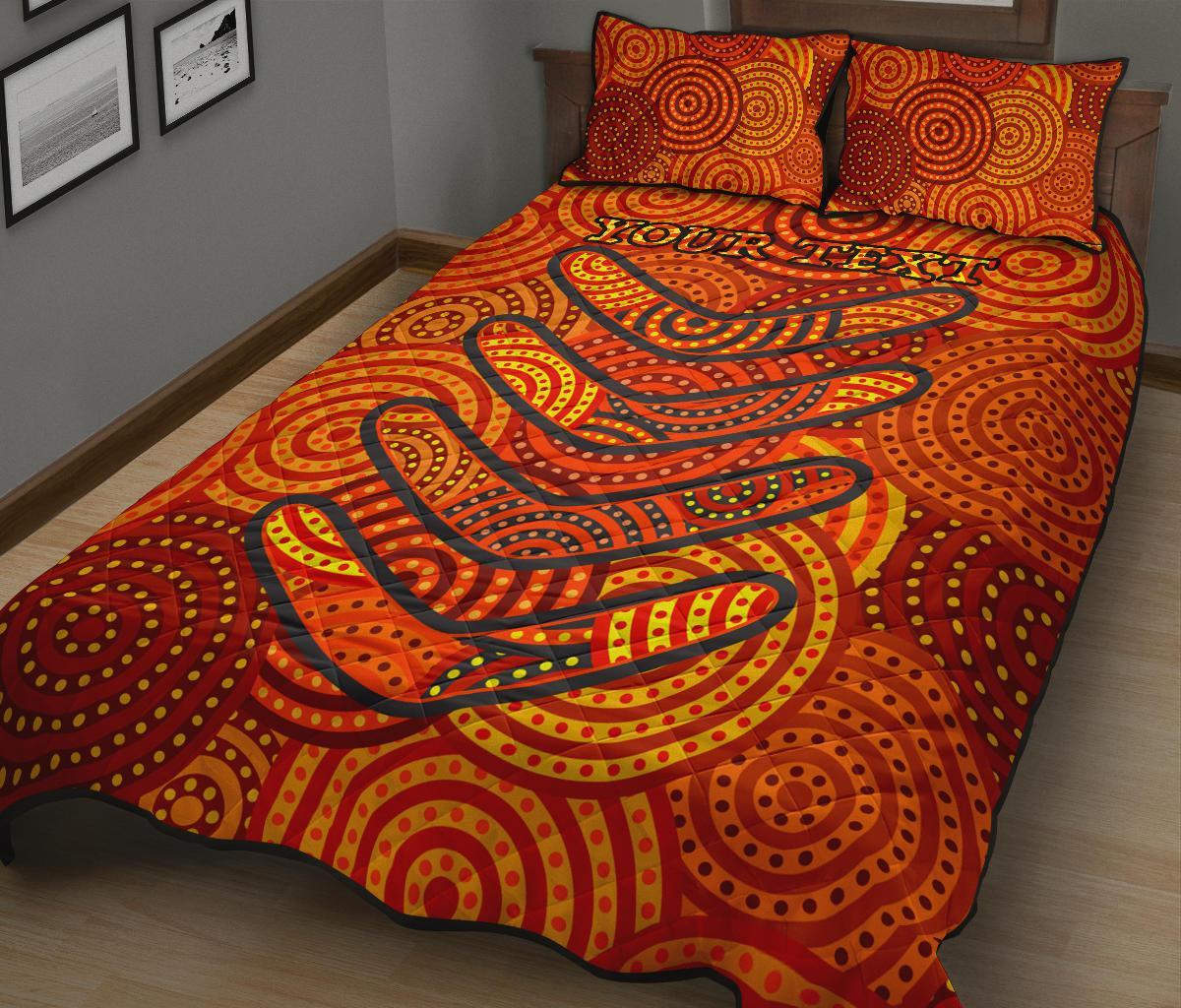 aboriginal-personalised-quilt-bed-set-aboriginal-boomerangs-and-dot-circle